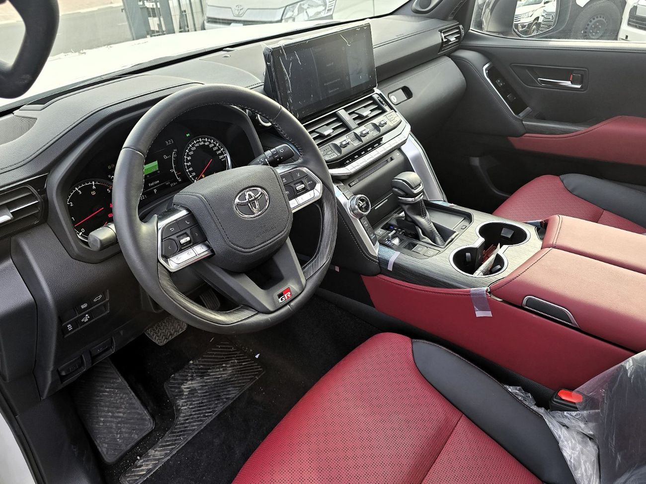 Toyota Land Cruiser Toyota Land Cruiser GR-S 3.3L diesel A/T 4WD SUV White color 2022 Model