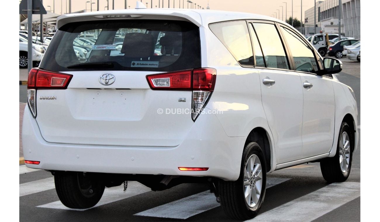Toyota Innova Toyota Innova 2018 GCC in excellent condition without accidents, very clean from inside and outside