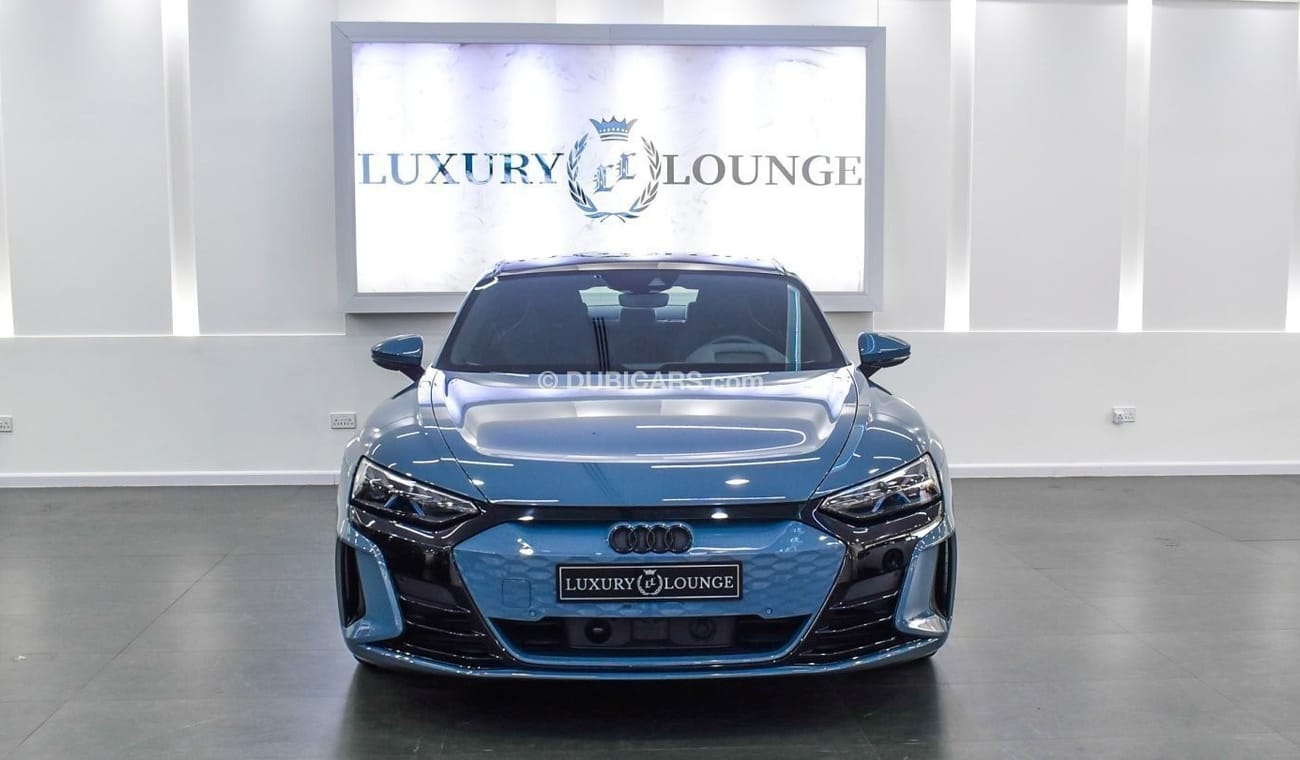 أودي إي ترون جي تي AUDI RS E-TRON GT 2023 GCC. LOW MILEAGE. IN EXCELLENT CONDITION