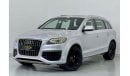 Audi Q7 2015 Audi Q7 S-Line, Full Audi History, Warranty, Low Kms, GCC