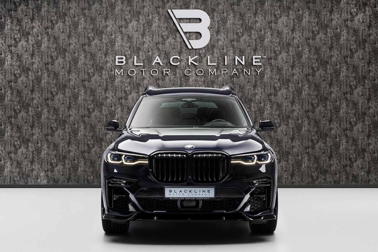 BMW X7 M50i BUY NOW, PAY 2027 | THE BLACKLINE STANDARD | 12 Months Warranty, GCC