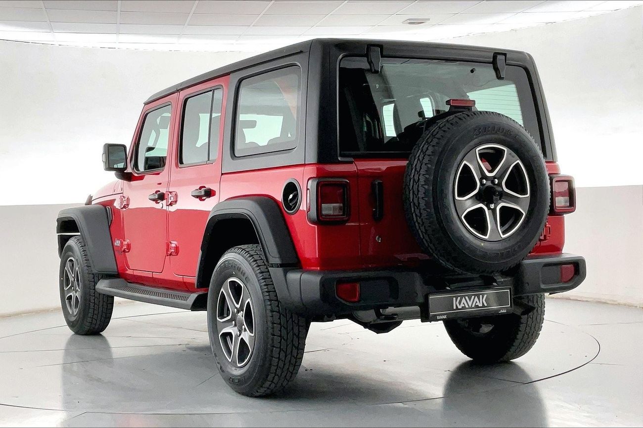 جيب رانجلر Sport Unlimited | سنة ضمان مجانية | نسبة التمويل 1.99% | خالية من أضرار الفيضانات