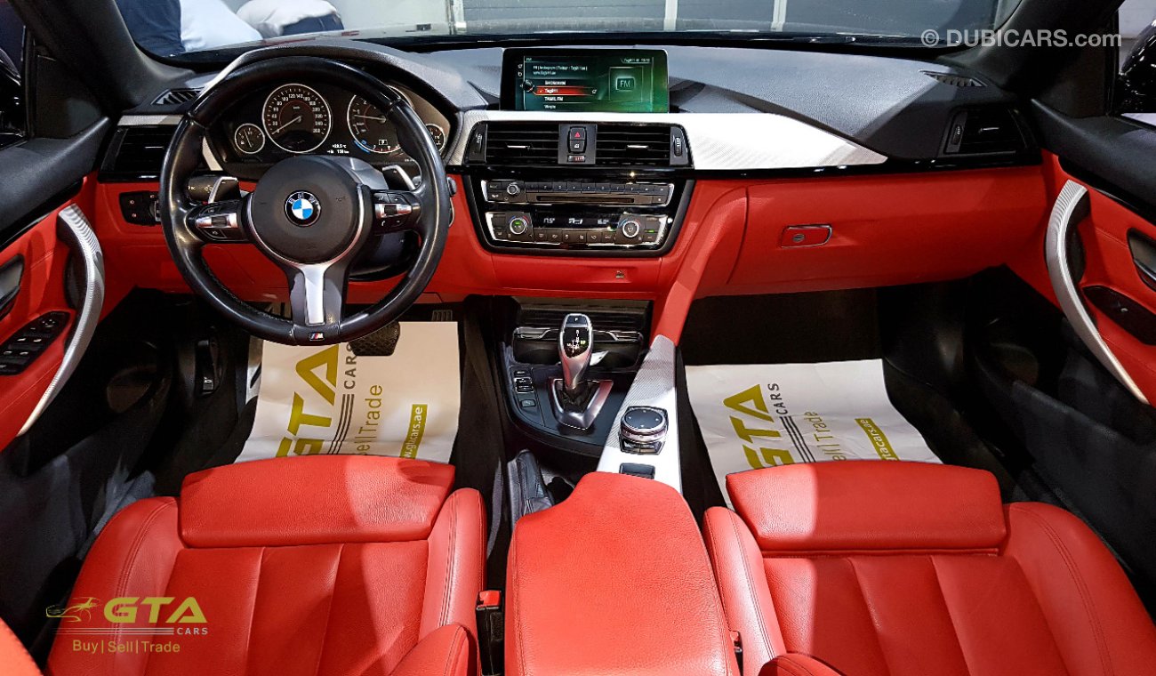 BMW 430i 2017 BMW 430i Cabriolet, Warranty+Service Contract, GCC