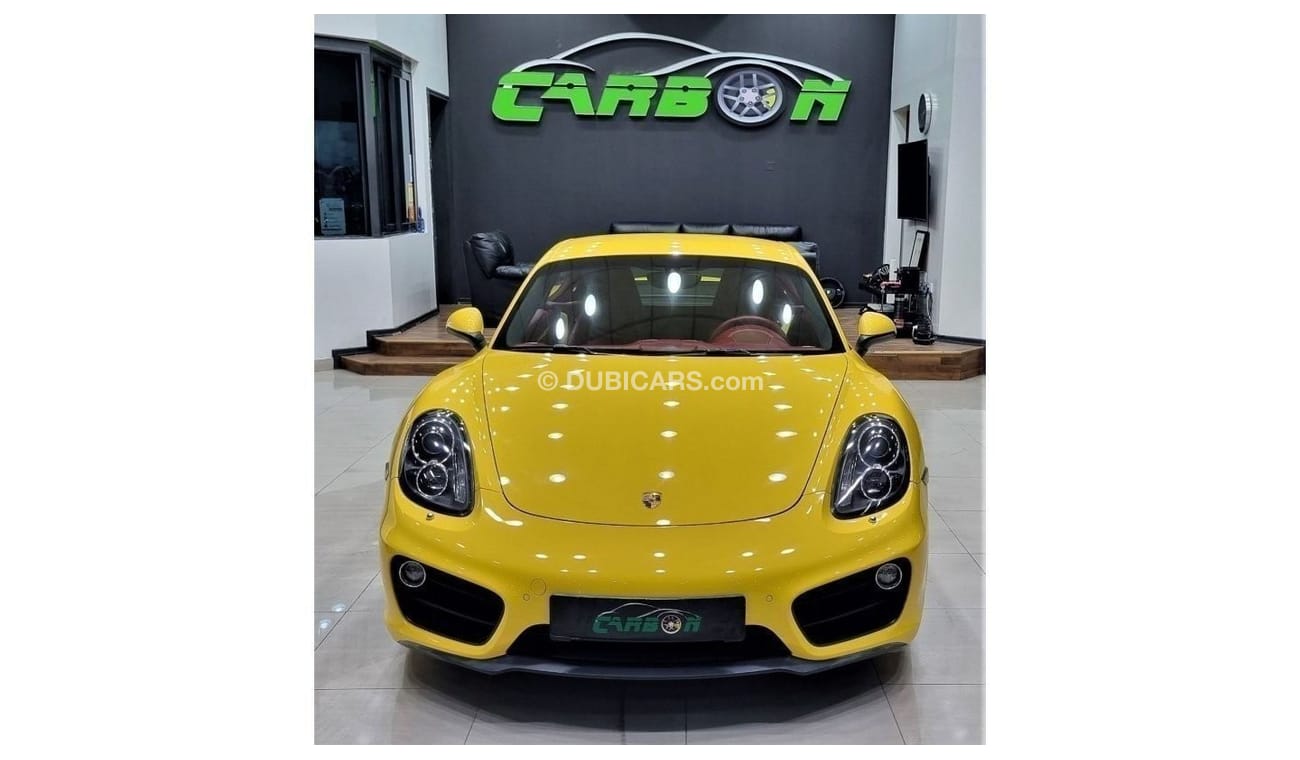 Porsche 718 Cayman Std PORSCHE CAYMAN 2015 GCC IN BEAUTIFUL SHAPE WITH FULL PORSCHE SERVICE HISTO