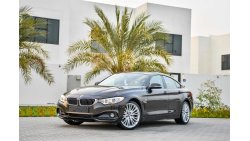 BMW 435i Grand Coupe - GCC -AED 1,939 Per Month - 0% DP