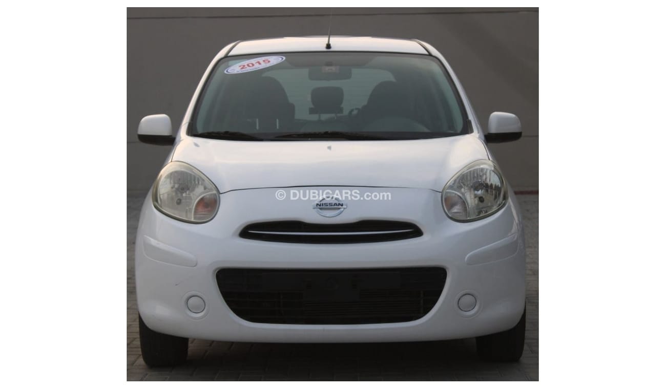 Nissan Micra NISSAN MICRA 2015 WHITE GCC EXCELLENT CONDITION WITHOUT ACCIDENT