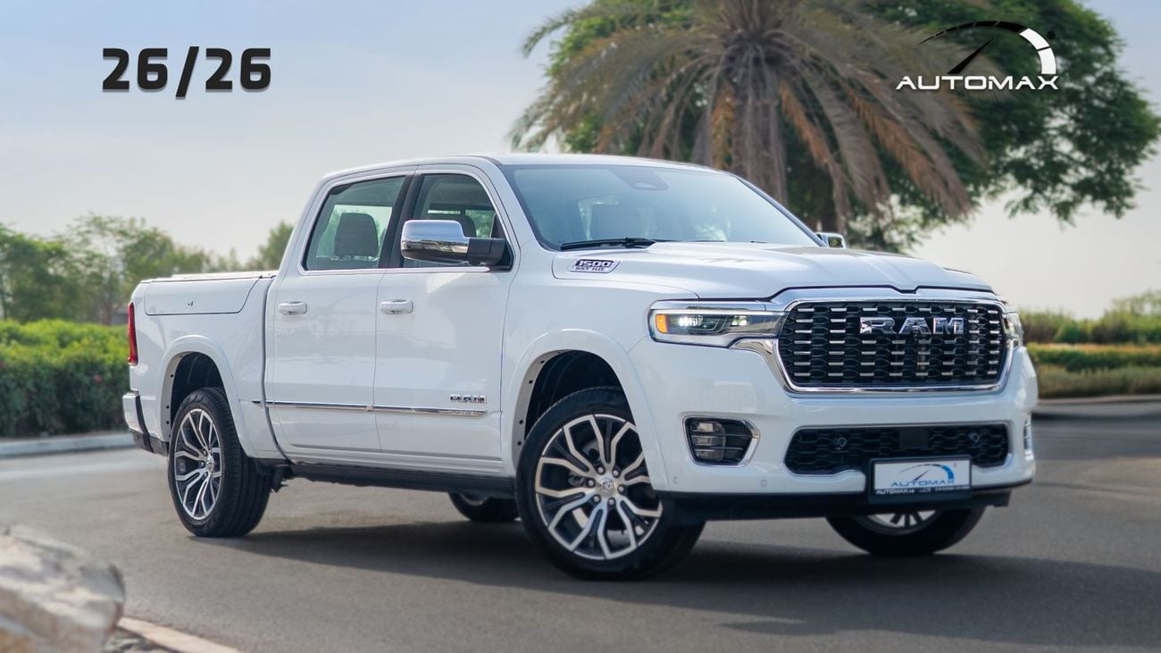 RAM 1500 (For Export , НА ЭКСПОРТ) PY 26/26 TUNGSTEN SST H.O 3.0TT GCC Без пробега