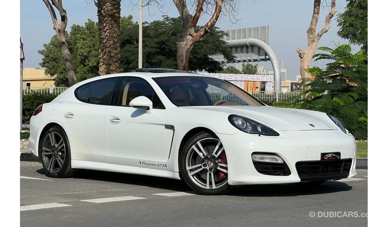 Porsche Panamera GTS PORSCHE PANAMERA GTS 2013 GCC FULL OPTION WITH ONE YEAR DEALER WARRANTY