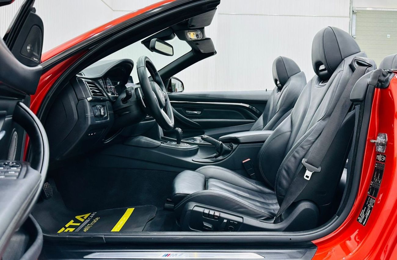 BMW M4 Std 2015 BMW M4 Convertible, December 2024 BMW Service Package, Low Kms, GCC