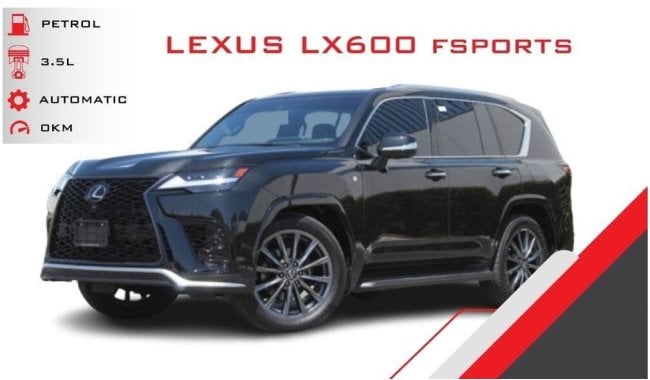 لكزس LX 600 Lexus LX600 Fsport 3.5L Petrol