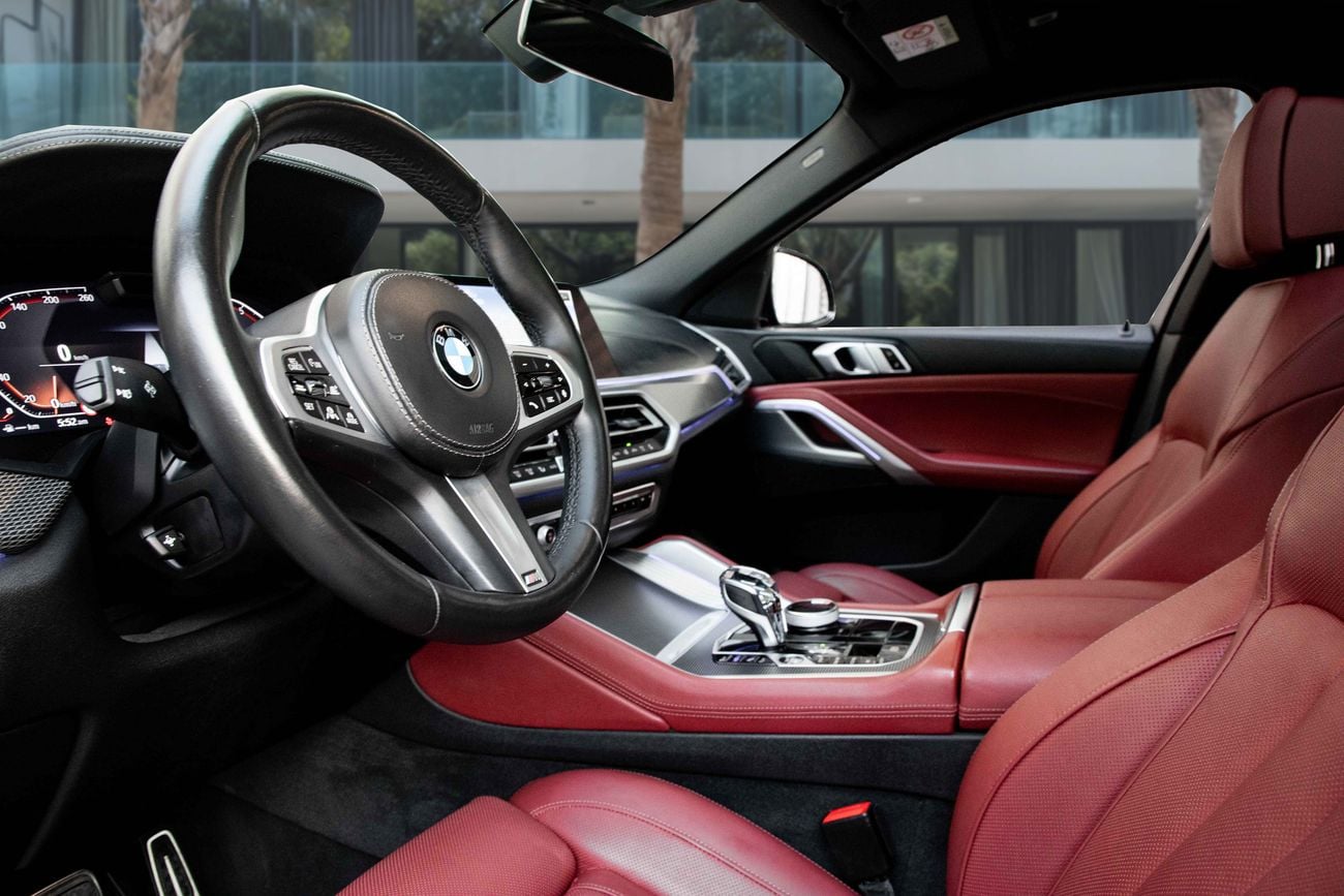 بي أم دبليو X6 XDRIVE40I M SPORT X6 xDrive 40i M Sport | 4,015 P.M | 0% Downpayment | BMW Warranty