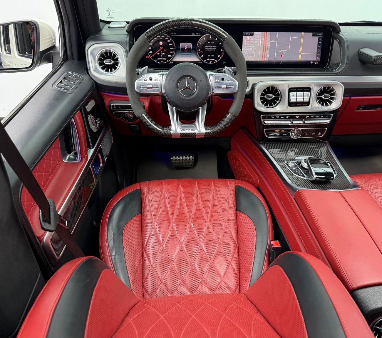 Mercedes-Benz G 63 AMG Std 4.0L 2019 Mercedes-AMG G63,One Year Unlimited KM Warranty, Full Service History, GCC