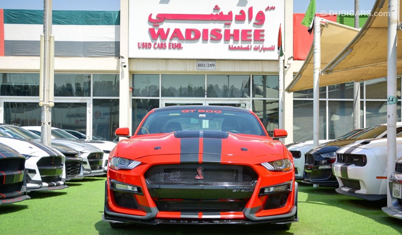 فورد موستانج SOLD!!!!Ford Mustang GT V8 2019/FullOption/Shelby Kit/Low Miles/Very Good Condition