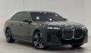 بي أم دبليو 760 2024 BMW 760i xDrive M-Sport Masterclass, 2028 BMW Warranty + Service Pack, Fully Loaded, GCC