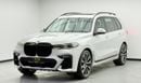 بي أم دبليو X7 2019 BMW X7 xDrive50i M-Sport, Warranty, Full BMW Service History, 7 Seater, Fully Loaded, GCC