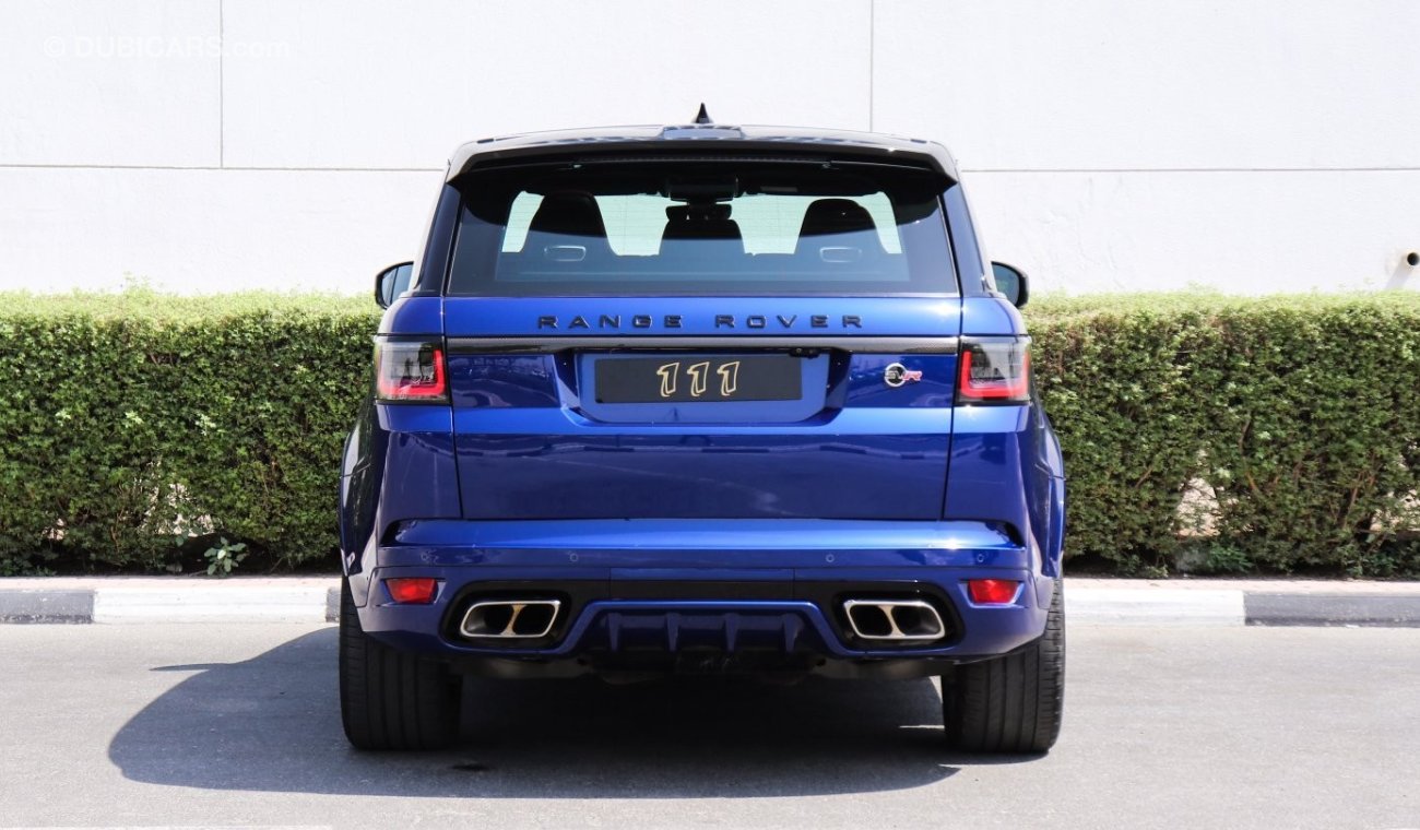 Land Rover Range Rover Sport SVR / Warranty / GCC Specifications