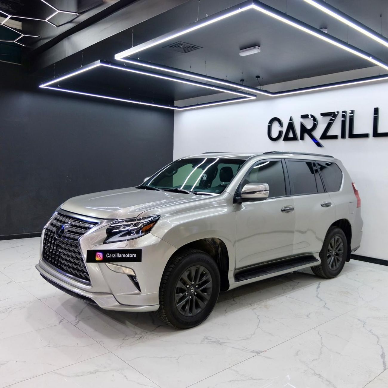 Lexus GX460 Platinum Lexus GX-460 2020 Silver-4.6L-4WD-Car is in Excellent Condition-Accident Free-Well Maintain