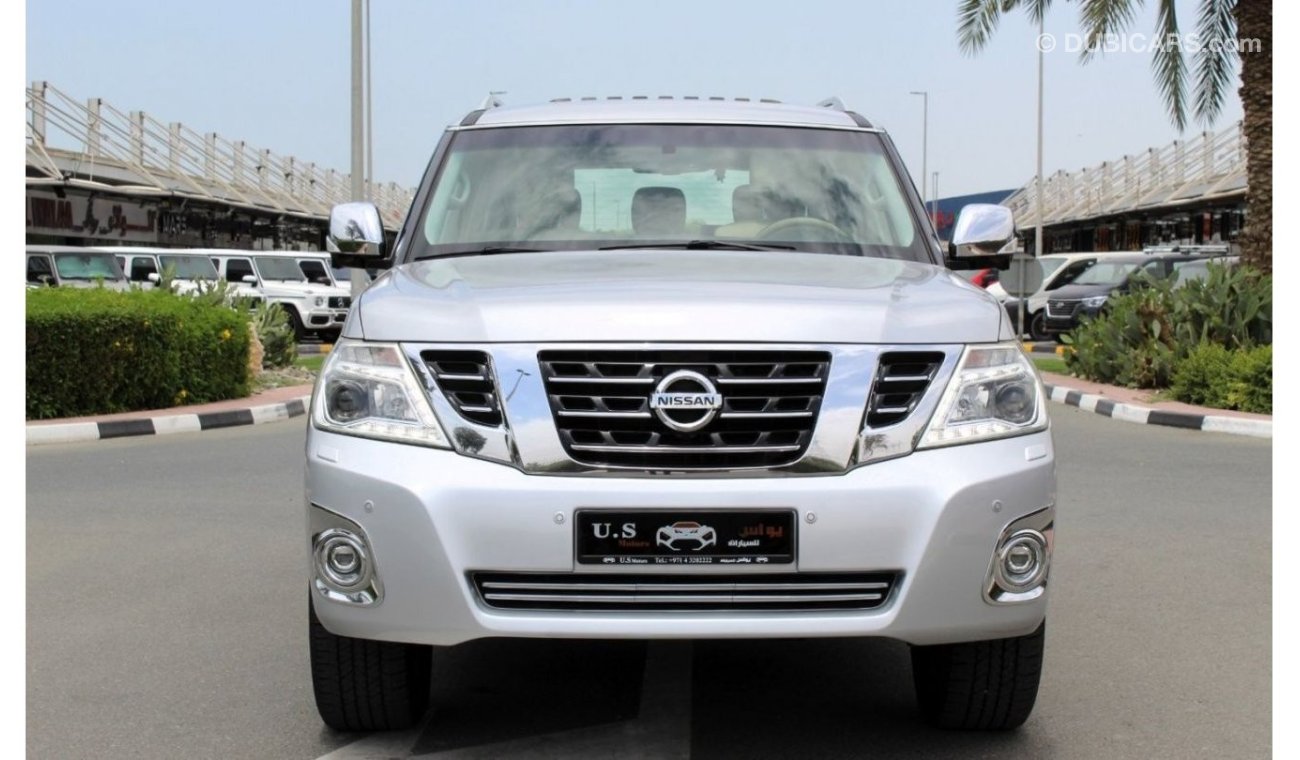 Nissan Patrol SE Platinum PLATINUM FULL OPTION 2017 GCC SINGLE OWNER WITH FULL AGENCY SERVICE HISTORY IN MINT COND