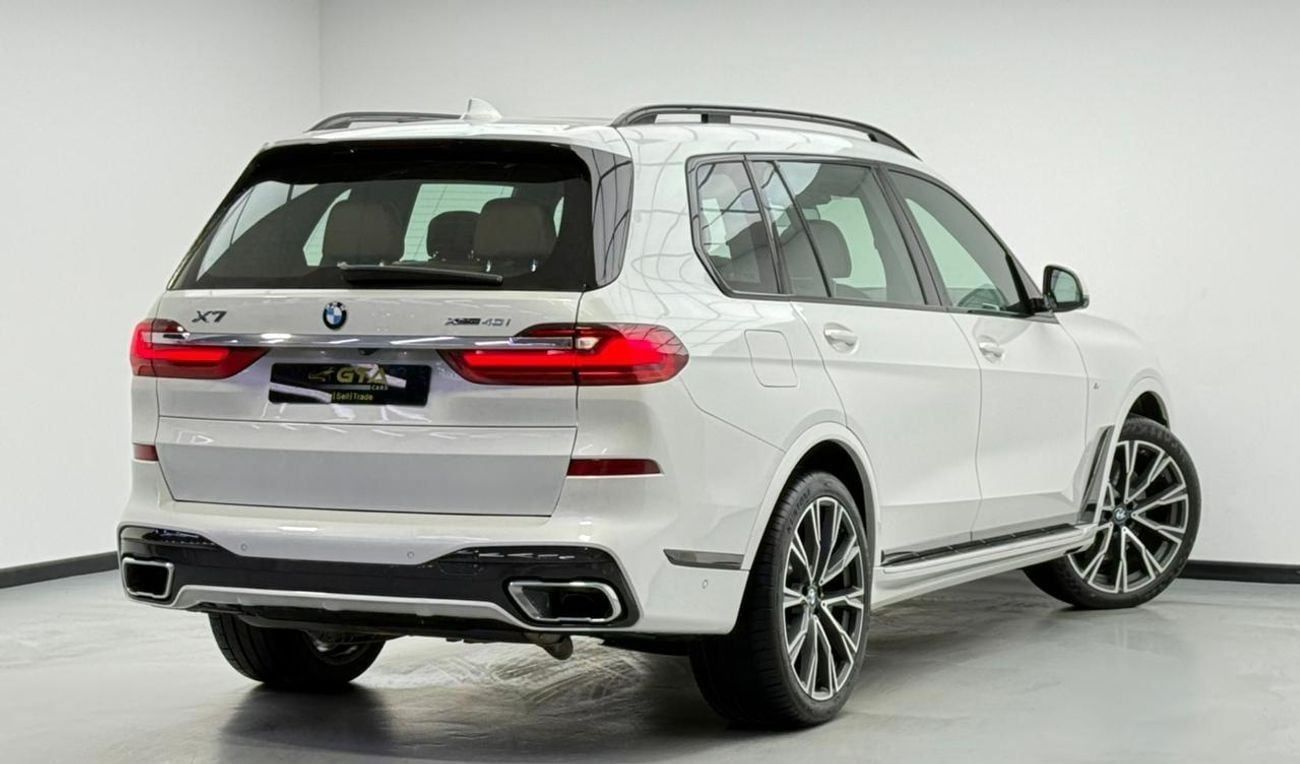 BMW X7 40i 3.0L 2020 BMW X7 xDrive40i M-Sport, Warranty, Full BMW Service History, Fully Loaded, GCC