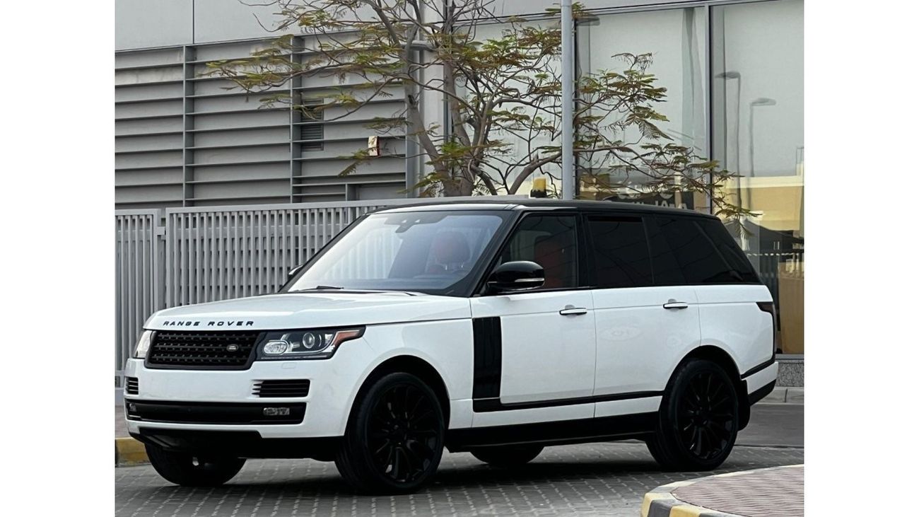 لاند روفر رينج روفر VOGUE SUPERCHARGED 2017 US ORGINAL PAINT // PERFECT CONDITION