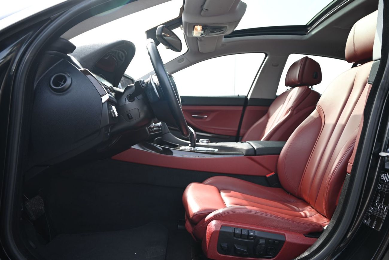 BMW 640i M Sport 3.0L 0% DP - BMW 640i GRAND COUPE 2015 - LOW MILEAGE - FULL AGENCY SERVICE - GCC SPECS