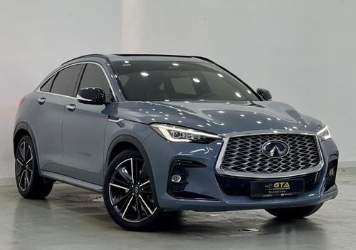 Infiniti QX55 2022 Infiniti QX55, Aug 2027 Infiniti Warranty + 2025 Service Package, GCC