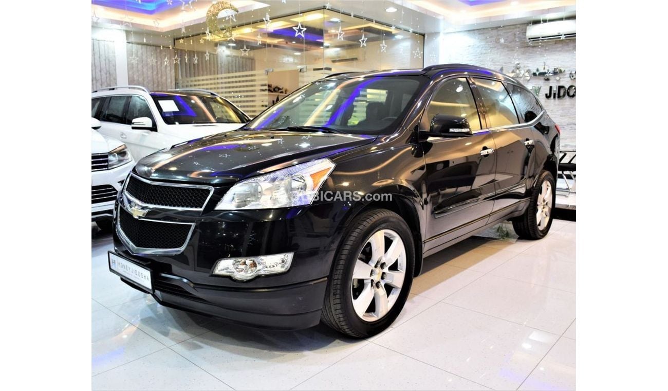Chevrolet Traverse FULL OPTION & LOW MILEAGE Chevrolet Traverse LT 2012 Model!! in Black Color! GCC Specs