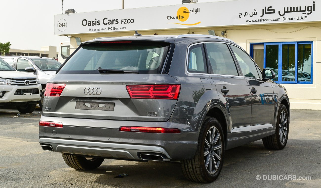 أودي Q7 TFSI Quattro 2.0 - 3 Years warranty - 60,000 Service contract Year:2018