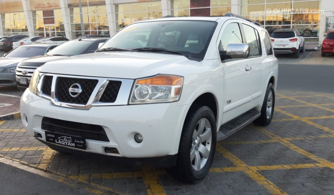 Nissan Armada Khaleeji - Number One - Leather - Slot - Wood - Alloy Wheels, in excellent condition, without any co