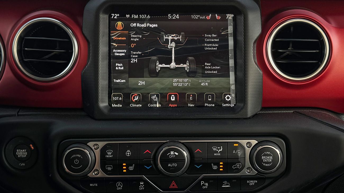 Jeep Wrangler Unlimited Rubicon I-4 2.0L Turbo 4X4 GCC Euro.6 New 0Km