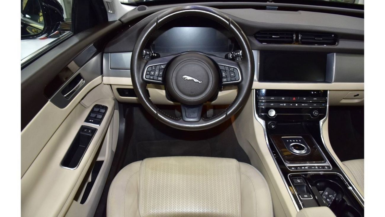 Jaguar XF EXCELLENT DEAL for our Jaguar XF 25t ( 2017 Model ) in Blue Color GCC Specs