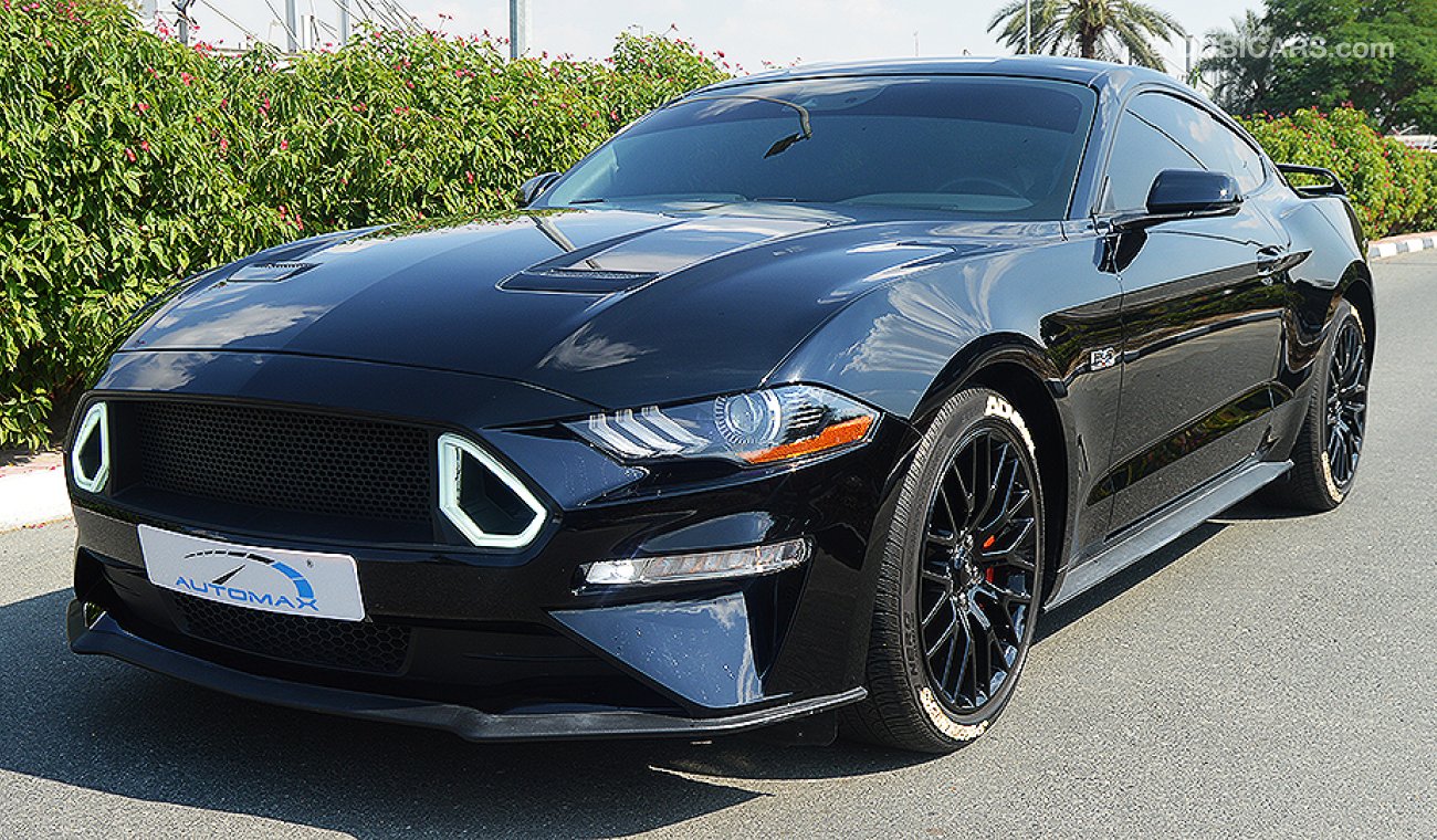 Ford Mustang 2019 GT Premium, Digital Cluster, 5.0L V8 GCC with Warranty and Service at Al Tayer