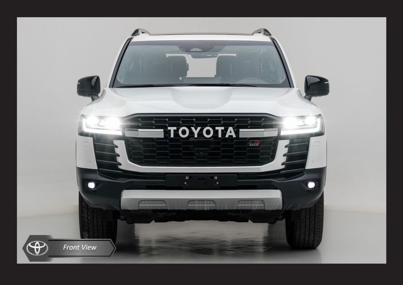 تويوتا لاند كروزر #Sl TOYOTA LAND CRUISER LC300 GR SPORT 3.5L TWIN TURBO HYBRID HI(i) A/T PTR Only Export