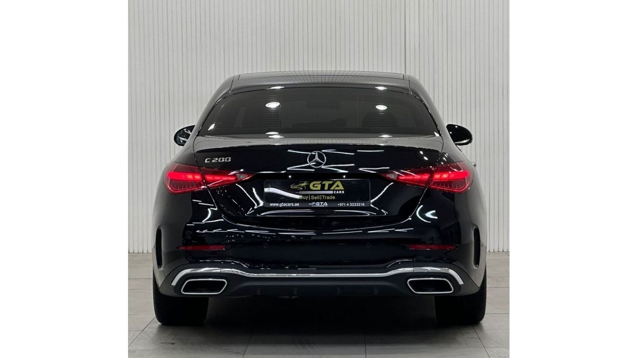 Mercedes-Benz C 200 2024 Mercedes C200 Premium Plus, SEP 2028 Gargash Warranty + Service Contract, GCC