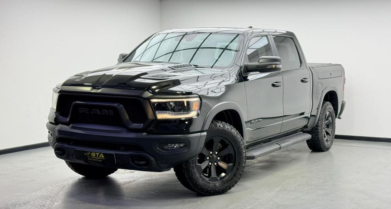 RAM 1500 2023 Dodge RAM 1500 Rebel Double Cab eTorque, 2028 Dodge Warranty and Service Pack, GCC