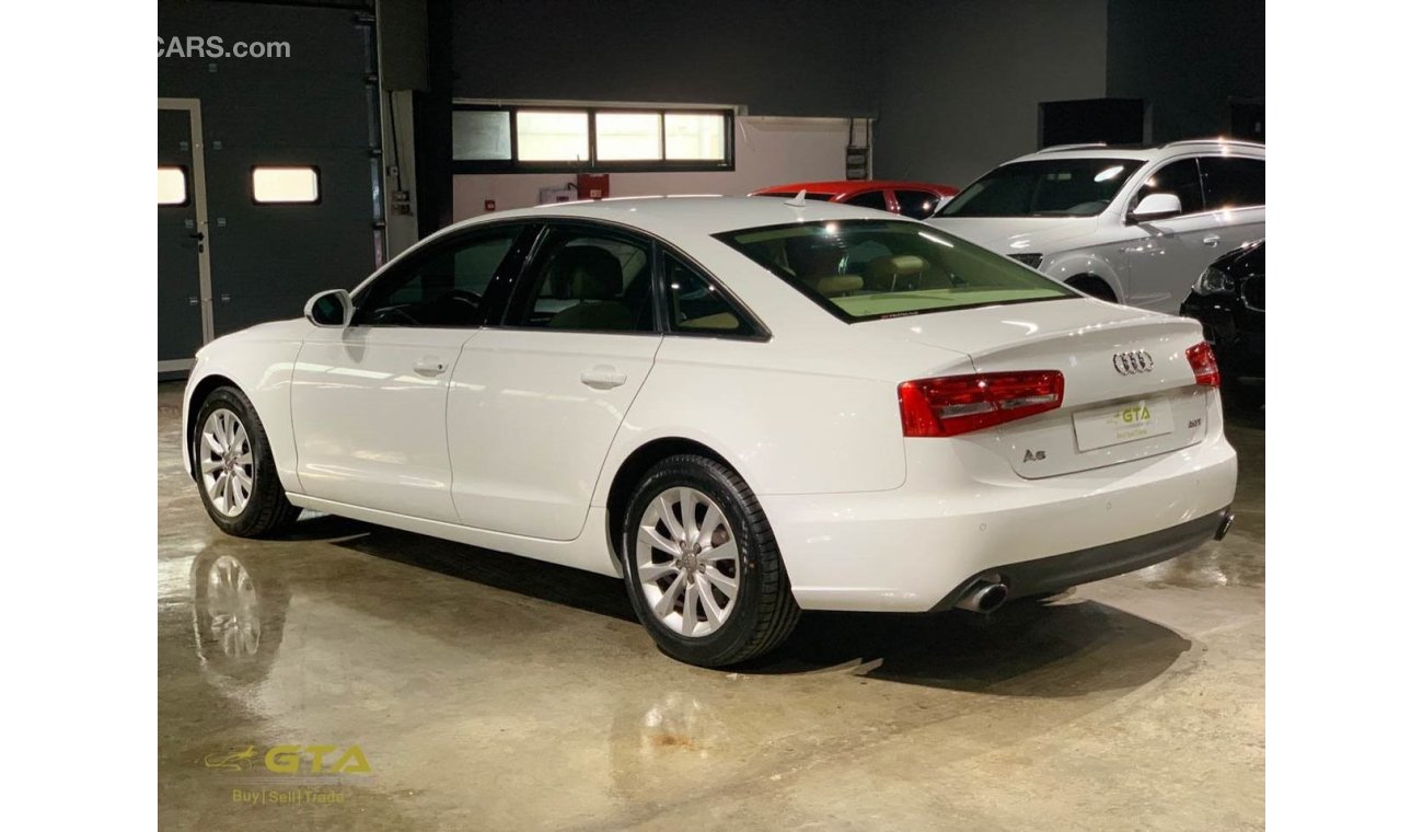 Audi A6 2013 Audi A6 2.0T, Warranty, Service History, GCC