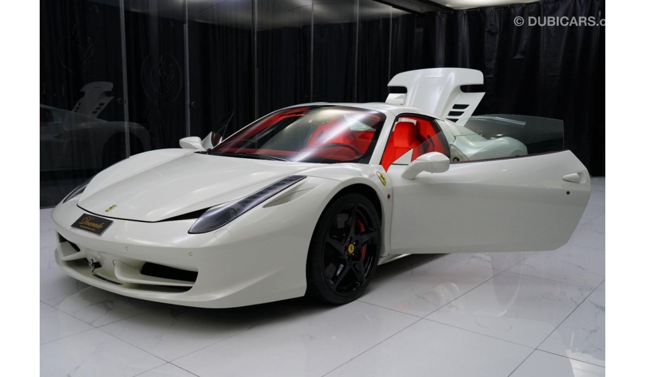 فيراري 458 Spider | Italia | Type F142 | Used | 2014 | White Bianco Avus