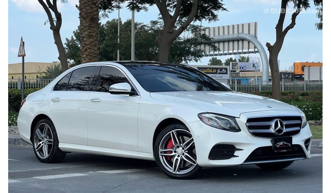 مرسيدس بنز E300 MERCEDES BENZ E300 AMG 2017 FULL OPTION CLEAN TITLE DEALER WARRATNY