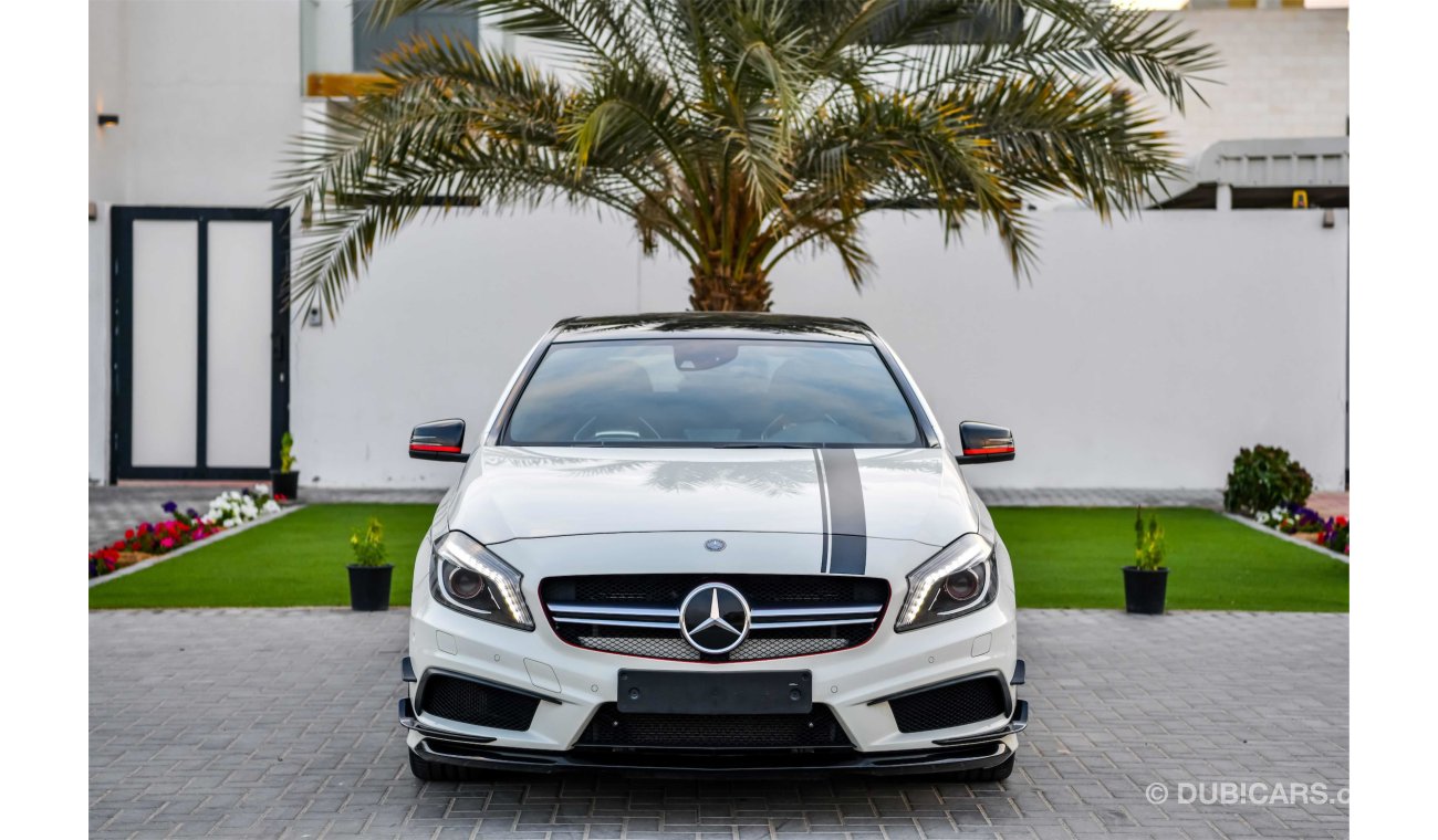 Mercedes-Benz A 45 AMG 4Matic - 2015 - AED 2,526 P.M. AT 0% DOWNPAYMENT