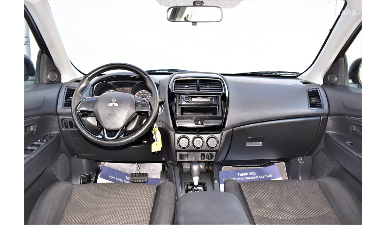 Mitsubishi ASX AED 1050 PM | 2.0L GLS 2WD GCC WARRANTY