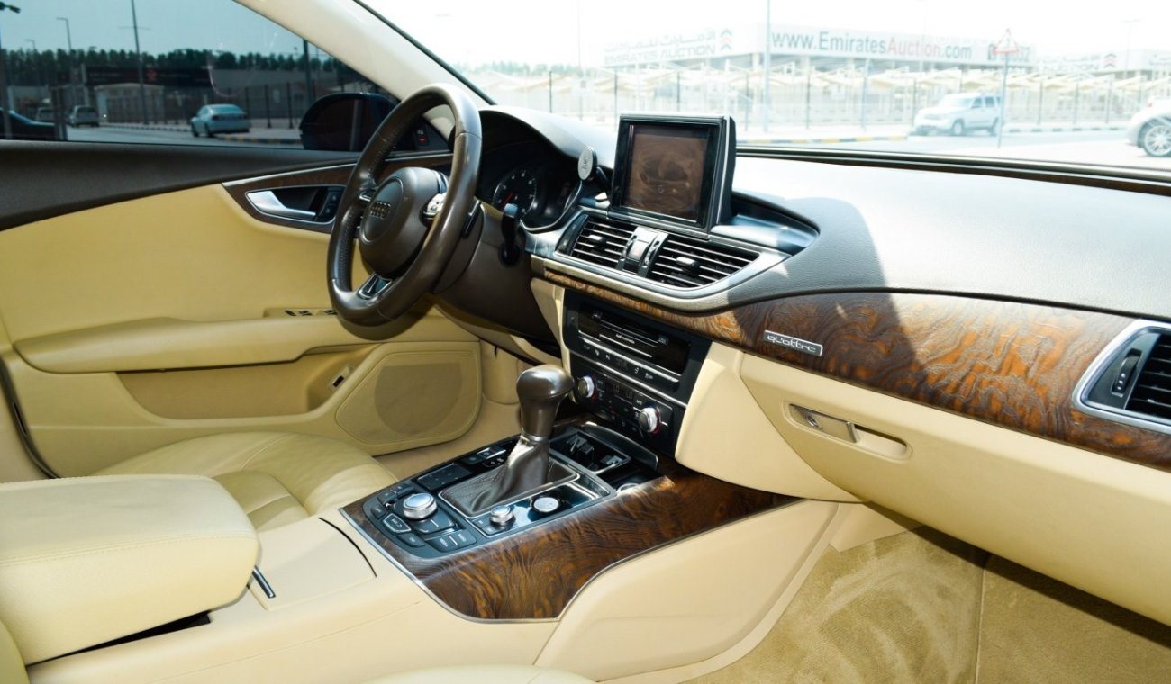 Audi A7 V6 Quattro.  GCC