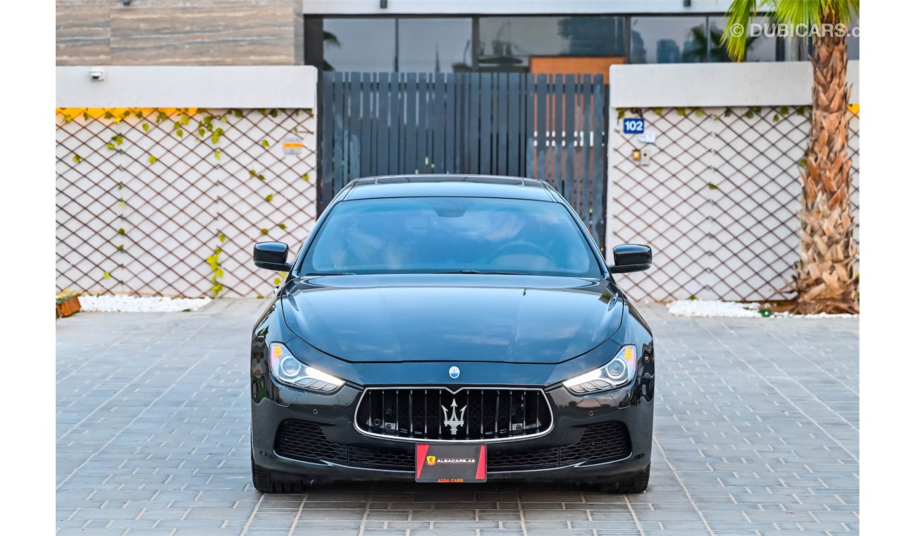 Maserati Ghibli Ghibli S Q4 | 2,135 P.M | 0% Downpayment | Full Option | Spectacular Condition