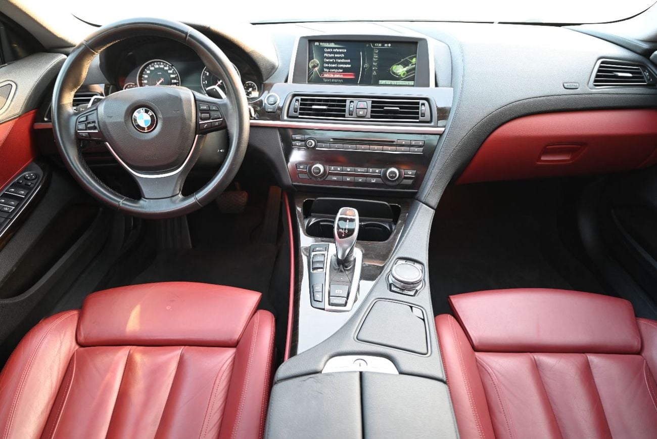 BMW 640i M Sport 3.0L - BEST DEALS - 0% DP - BMW 640i GRAND COUPE 2015 - LOW MILEAGE - FSH ONLINE - GCC SPECS