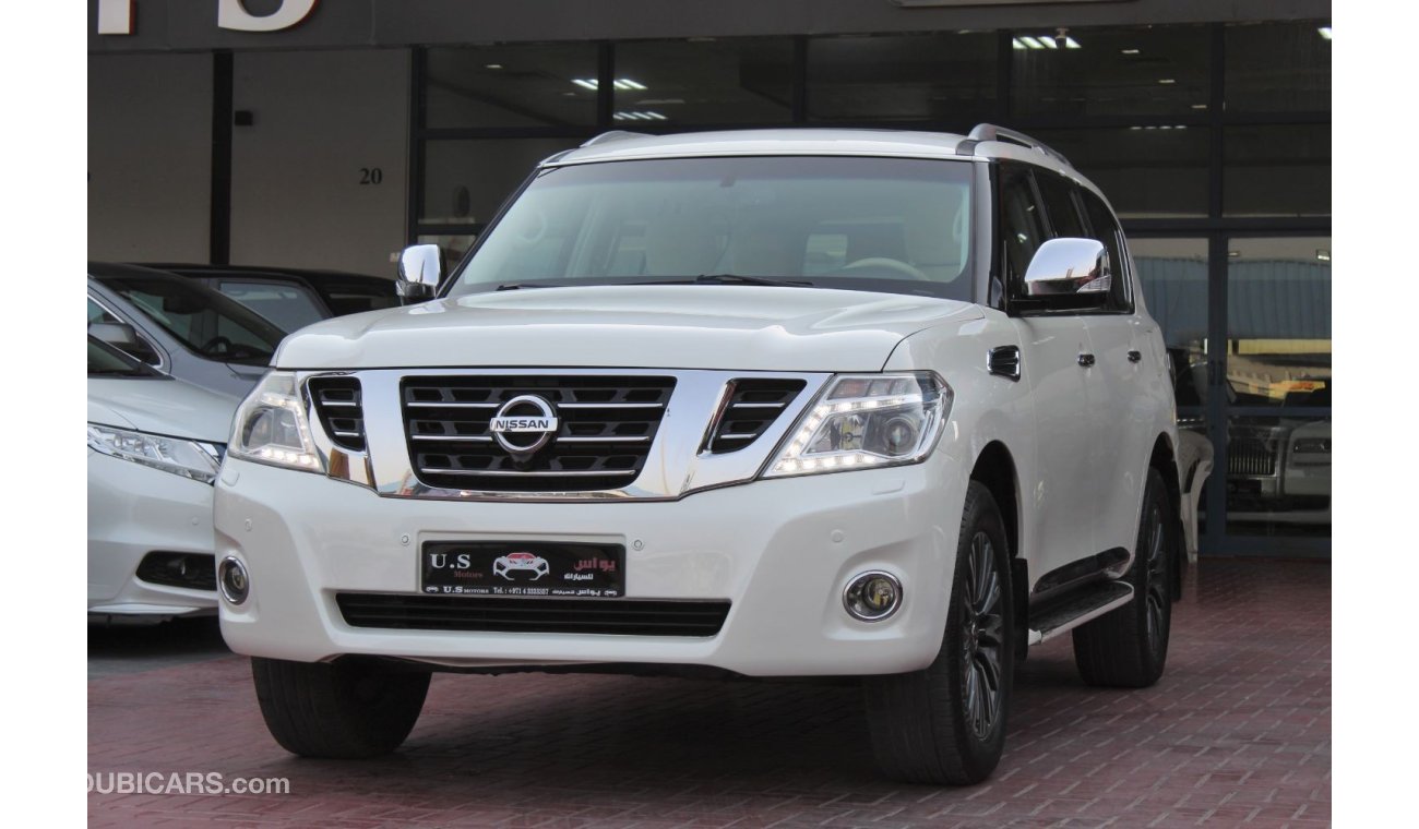 Nissan Patrol PLATINUM 2014 GCC SINGLE OWNER IN MINT CONDITION