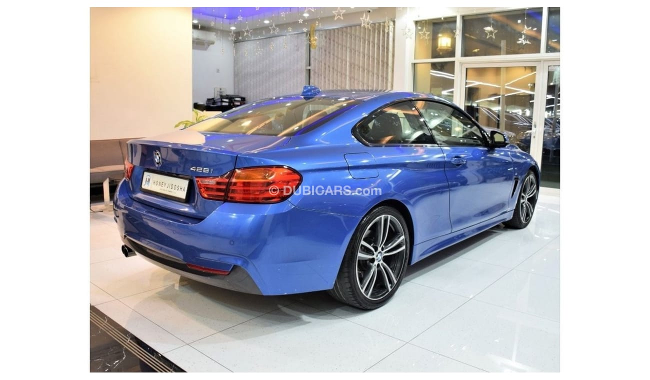 بي أم دبليو 428i EXCELLENT DEAL for our BMW 428i Coupe M-Kit ( 2016 Model! ) in Blue Color! GCC Specs