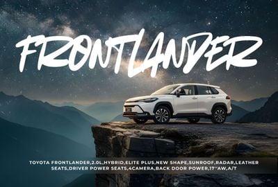 تويوتا فرونتلاندر TOYOTA FRONTLANDER,2.0L,HYBRID,ELITE PLUS,NEW SHAPE,SUNROOF,RADAR,LEATHER SEATS,DRIVER POWER SEATS,4