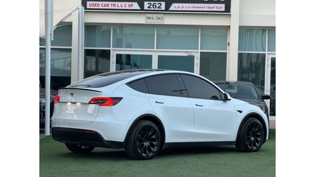 تسلا موديل Y تيسلا موديل Y لونج رينج اتو بايلت خليجي 2022  صبغ وكاله تشييكات وكاله داخل الضمان