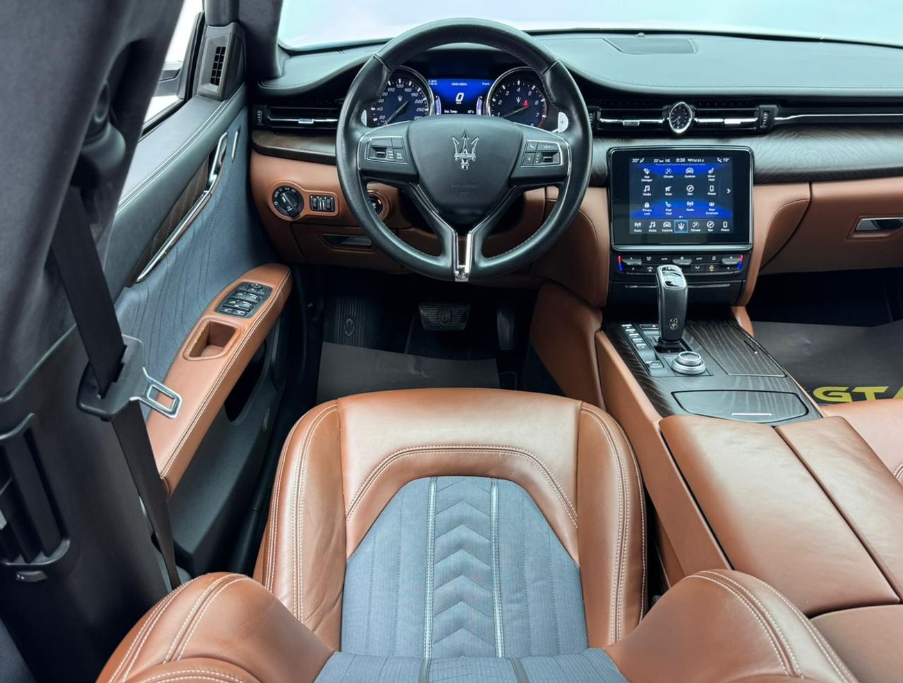 Maserati Quattroporte 2020 Maserati Quattroporte S GranLusso, Maserati Service History, 1 Year Warranty, GCC