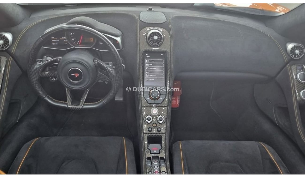 McLaren 650S McLAREN 650S SPIDER 2015 GCC IN BEUATIFUL SHAPE FOR 435K AED