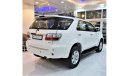 تويوتا فورتونر EXCELLENT DEAL for our Toyota Fortuner SR5 V6 ( 2010 Model! ) in White Color! GCC Specs